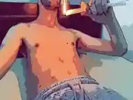 [Cartoon Filter] Skinny Boy Wax Play